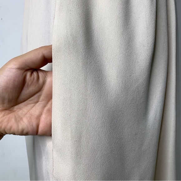 Temperley Women's Shift Cocktail Dress Cutout Detail Cream/Black Size 4 Wedding - Picture 13 of 16